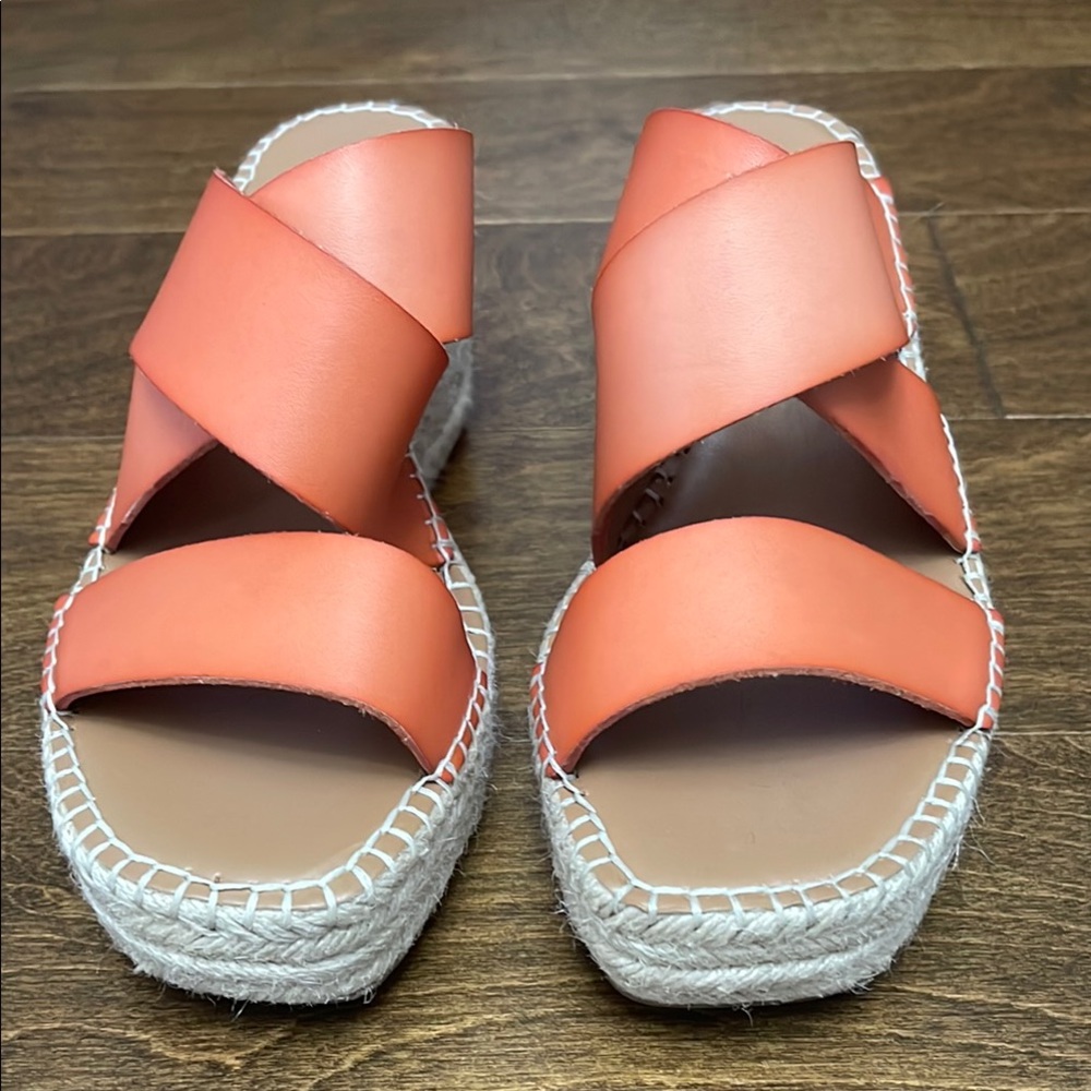 New, Nordstrom Rack Wedge Sandals - Picture 2 of 10